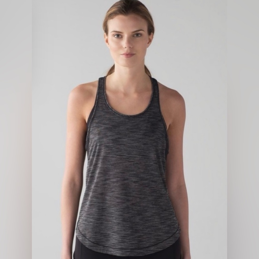 Lululemon Long Distance Racerback Mesh Back Tank